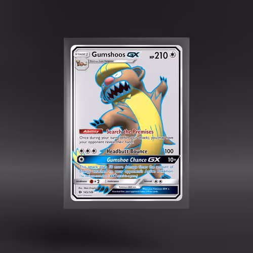 Sun & Moon #145/149 Gumshoos-GX