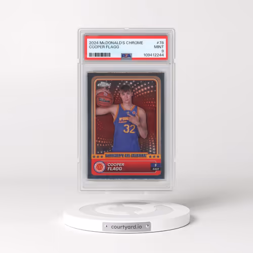 2024 Topps Chrome McDonald's All American #78 Cooper Flagg (PSA 9 MINT)
