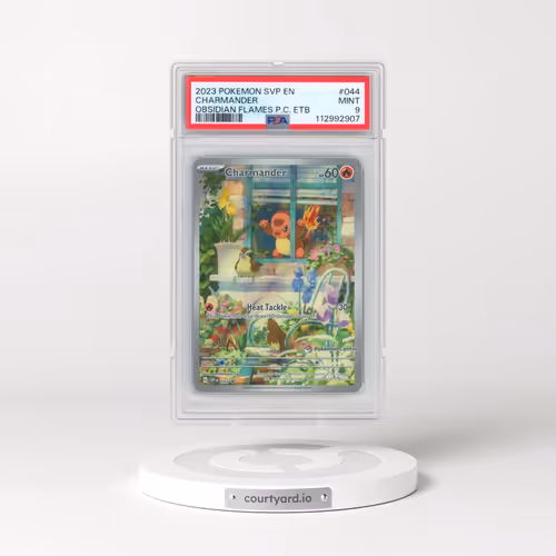 2023 Pokémon Svp EN-SV Black Star Promo #044 Charmander - Obsidian Flames Pokemon Center Elite Train