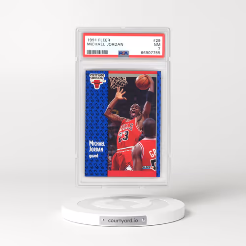 1991 Fleer #29 Michael Jordan (PSA 7 NM)