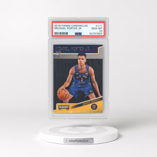 2018 Panini Chronicles #171 Michael Porter Jr. (PSA 10 GEM MINT)