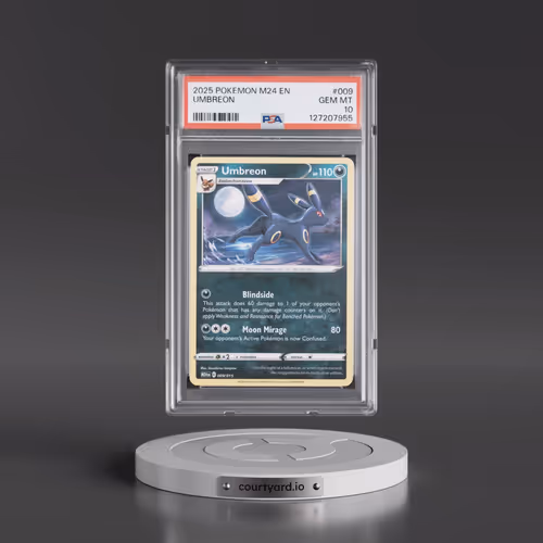 2025 Pokémon M24 EN-Mcdonald's Collection #009 Umbreon (PSA 10 GEM MINT)
