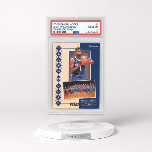 2019 Panini Hoops Class of 2019 #7 Zion Williamson (PSA 10 GEM MINT)