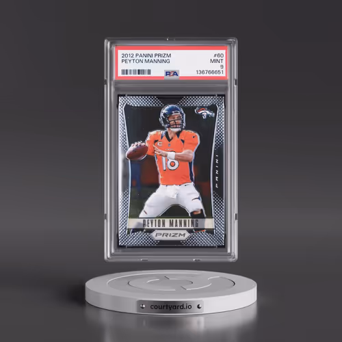 2012 Panini Prizm #60 Peyton Manning (PSA 9 MINT)