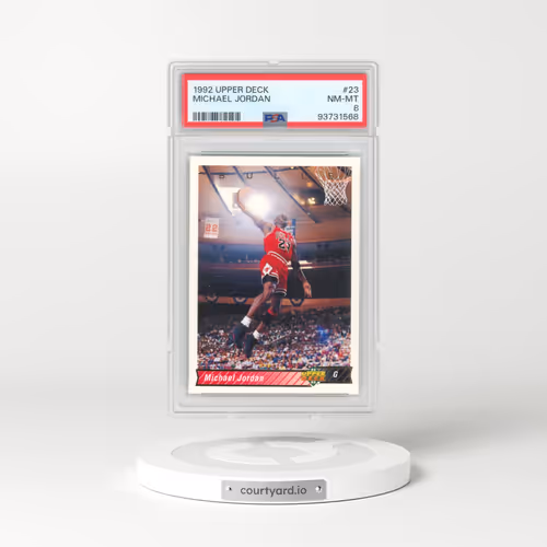 1992 Upper Deck #23 Michael Jordan (PSA 8 NM-MT)