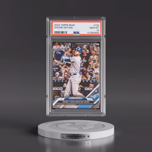 2024 Topps Now #722 Shohei Ohtani (PSA 10 GEM MINT)