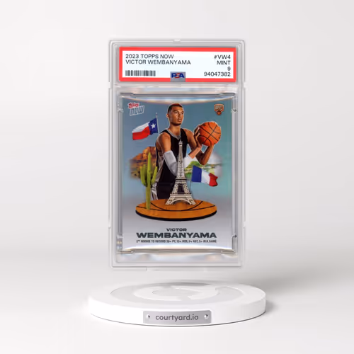 2023 Topps Now #VW4 Victor Wembanyama (PSA 9 MINT)