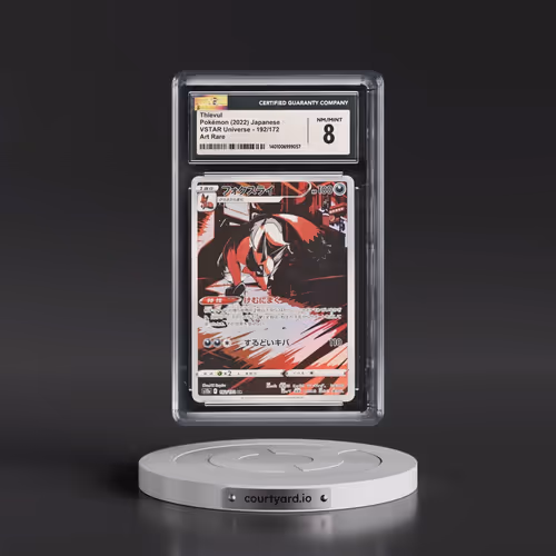 2022 VSTAR Universe #192/172 Thievul - Art Rare Holo (CGC 8 NM-MT)