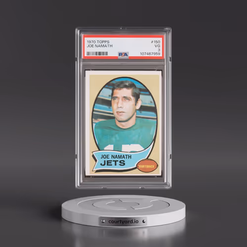 1970 Topps #150 Joe Namath (PSA 3 VG)
