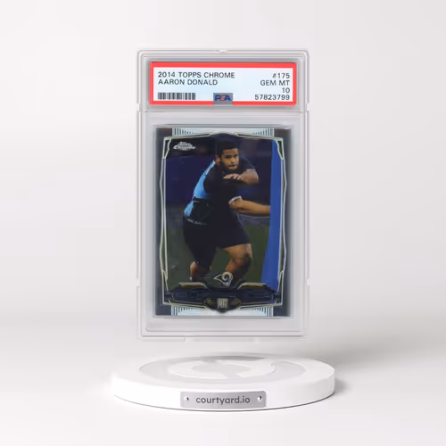 2014 Topps Chrome #175 Aaron Donald (PSA 10 GEM MINT)