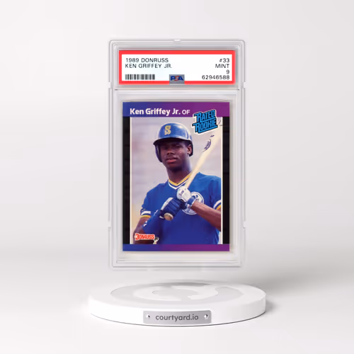 1989 Donruss #33 Ken Griffey Jr (PSA 9 MINT)