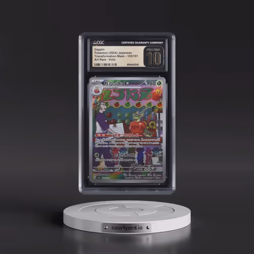 2024 Pokémon SV6-Transformation Mask #103 Dipplin - Art Rare (CGC 10 PRISTINE)