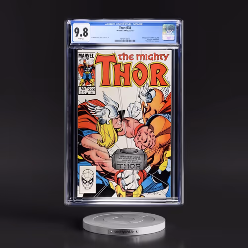 Thor #338 CGC 9.8 White Pages (Marvel Comics, 12/83) - Universal