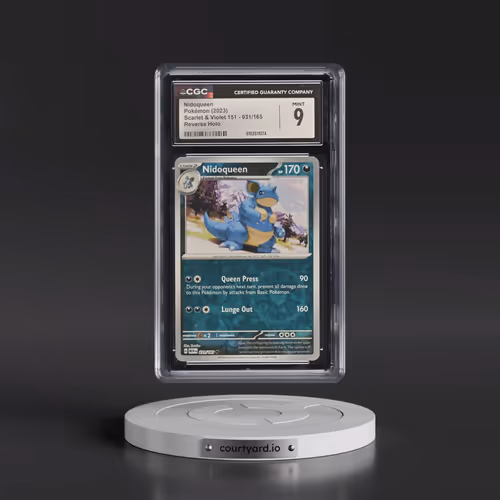 2023 Scarlet & Violet 151 - MEW EN #031/165 Nidoqueen - Reverse Holo (CGC 9 MINT)