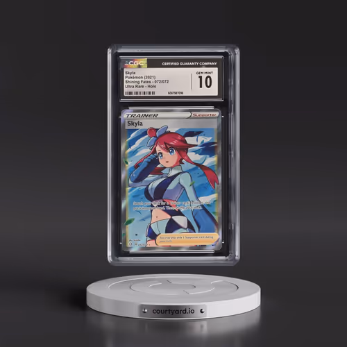 2021 Shining Fates #072/072 Skyla - Ultra Rare Holo (CGC 10 GEM MINT)