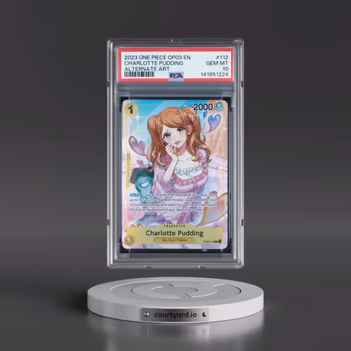 2023 One Piece OP03-Pillars of Strength Charlotte Pudding Alternate Art 112