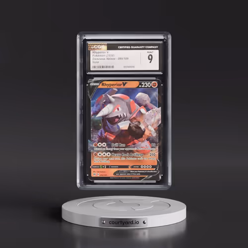 2020 Darkness Ablaze #095/189 Rhyperior V - Holo (CGC 9 MINT)