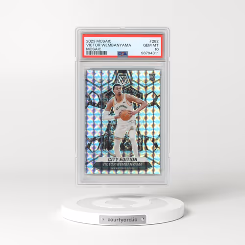 2023 Panini Mosaic #282 Victor Wembanyama - Mosaic (PSA 10 GEM MINT)