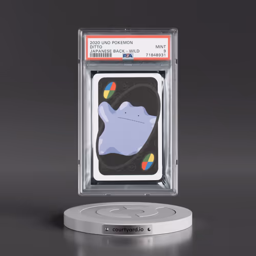 2020 Uno Pokémon Ditto - Back-Wild (PSA 9 MINT)