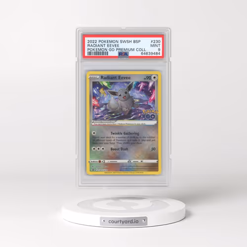 2022 Pokémon Swsh Black Star Promo #230 Radiant Eevee - Holo Pokemon Go Premium Collection Radiant E