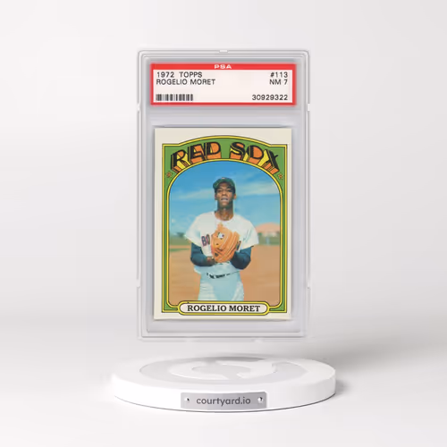 1972 Topps #113 Rogelio Moret (PSA 7 NM)