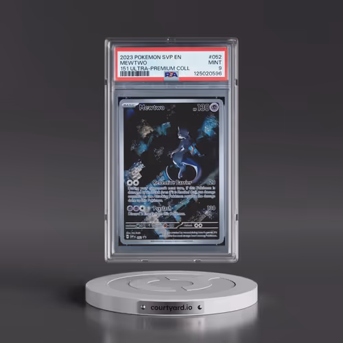 2023 Pokémon Svp EN-SV Black Star Promo #052 Mewtwo - 151 Ultra-Premium Collection (PSA 9 MINT)