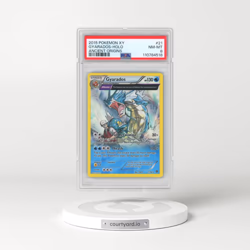 2015 Pokémon XY Ancient Origins #21 Gyarados - Holo (PSA 8 NM-MT)