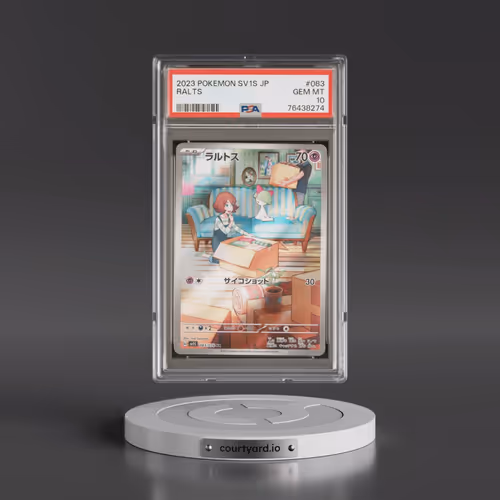 2023 Pokémon Sv1s-Scarlet EX #083 Ralts - Art Rare (PSA 10 GEM MINT)