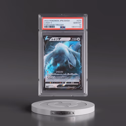 2022 Pokémon Sword & Shield Paradigm Trigger #079 Lugia V - Holo (PSA 10 GEM MINT)