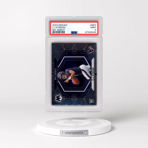 2023 Panini Mosaic NFL Debut #ND3 CJ Stroud (PSA 9 MINT)