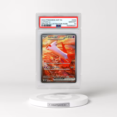 2024 Pokémon Ssp EN-Surging Sparks #239 Latias EX - Holo Special Illustration Rare (PSA 10 GEM MINT)