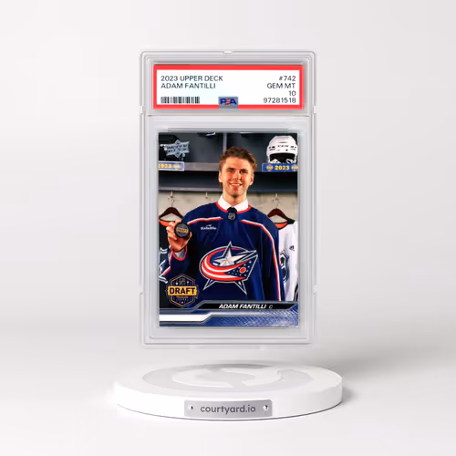 2023 Upper Deck #742 Adam Fantilli (PSA 10 GEM MINT)