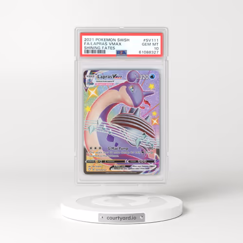 2021 Shining Fates #SV111 Lapras VMAX - Holo (PSA 10 GEM MINT)