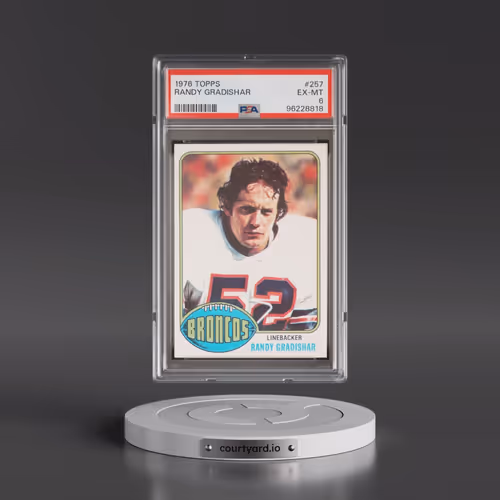 1976 Topps #257 Randy Gradishar (PSA 6 EX-MT)