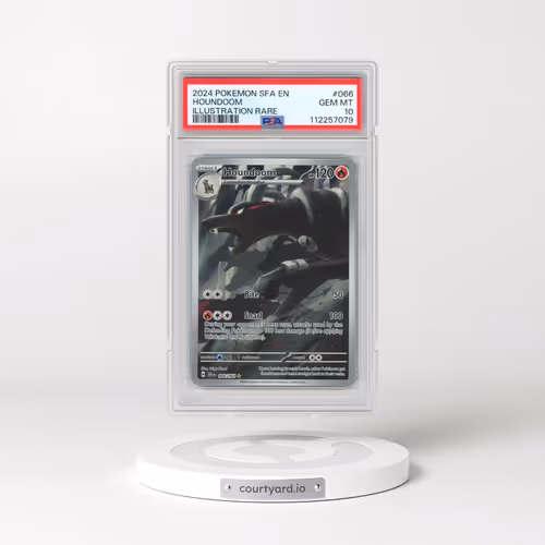2024 Pokémon Sfa EN-Shrouded Fable #066 Houndoom - Illustration Rare (PSA 10 GEM MINT)