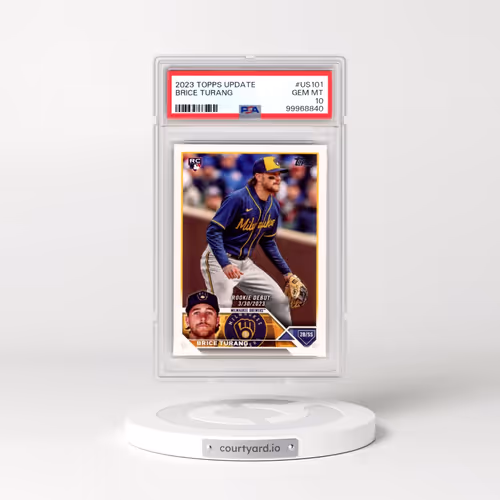 2023 Topps Update #US101 Brice Turang (PSA 10 GEM MINT)