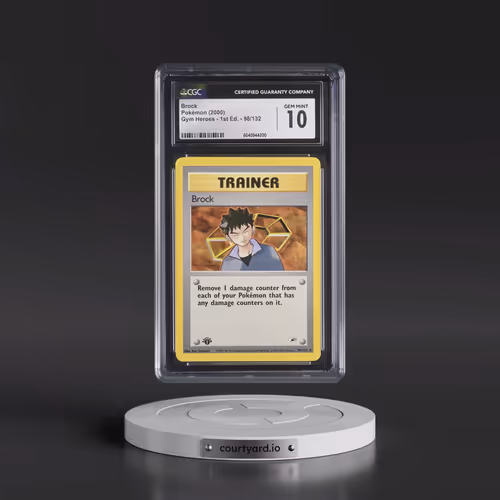 2000 Gym Heroes #98/132 Brock - 1st Edition 1st Edition (CGC 10 GEM MINT)
