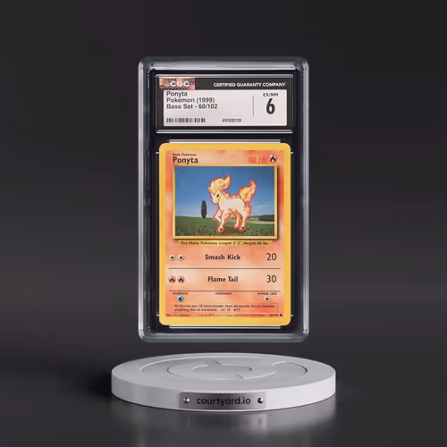 1999 Base Set #60/102 Ponyta (CGC 6 EX-NM)