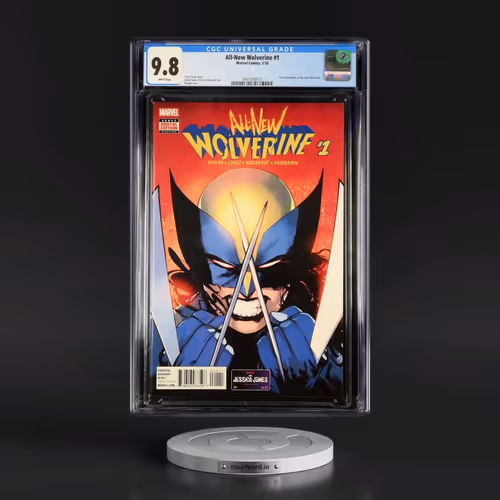 All-New Wolverine #1 CGC 9.8 White Pages (Marvel Comics, 1/16)