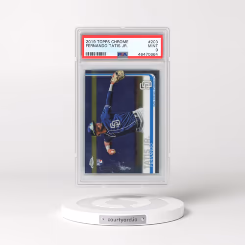 2019 Topps Chrome #203 Fernando Tatis Jr. (PSA 9 MINT)