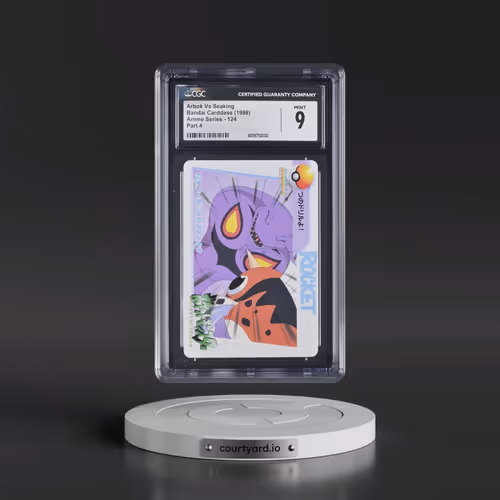 1998 Anime Series #124 Arbok Vs Seaking - Part 4 (CGC 9 MINT)