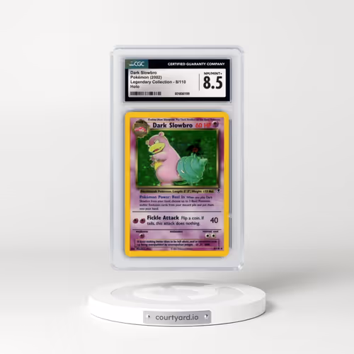 2002 Legendary Collection #8/110 Dark Slowbro - Holo (CGC 8.5 NM-MT+)