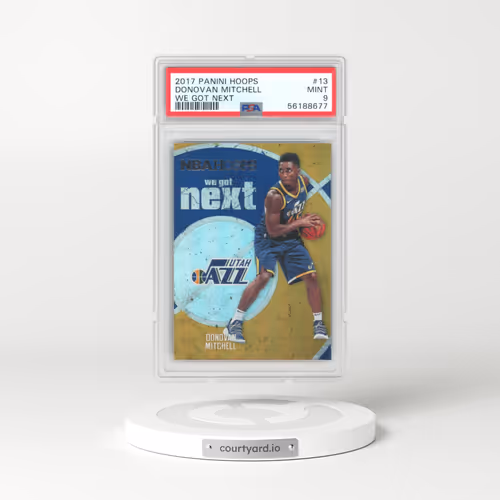2017 Panini Hoops We Got Next #13 Donovan Mitchell (PSA 9 MINT)