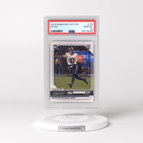 2024 Panini Instant NFL #173 Bo Nix (PSA 10 GEM MINT)