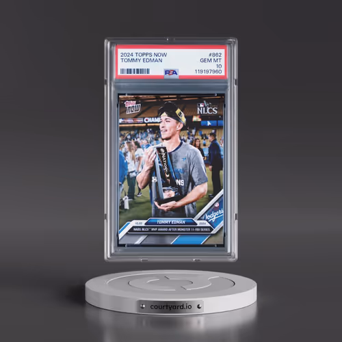 2024 Topps Now #862 Tommy Edman (PSA 10 GEM MINT)