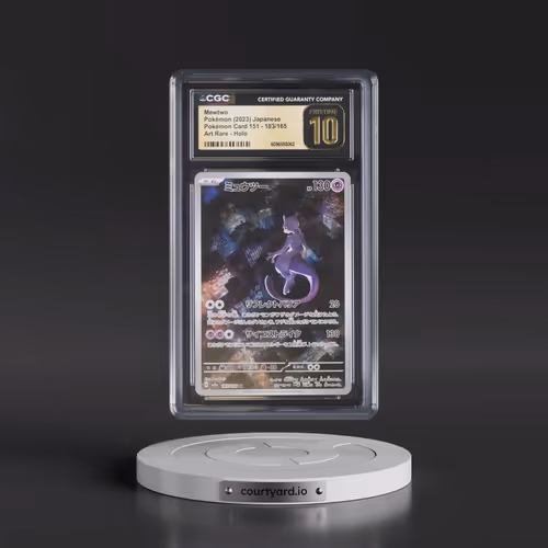 2023 Pokémon Card 151 #183/165 Mewtwo - Art Rare Holo (CGC 10 PRISTINE)