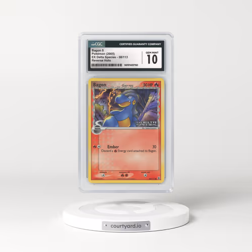 2005 EX Delta Species #58 Bagon - Holo (CGC 10 GEM MINT)