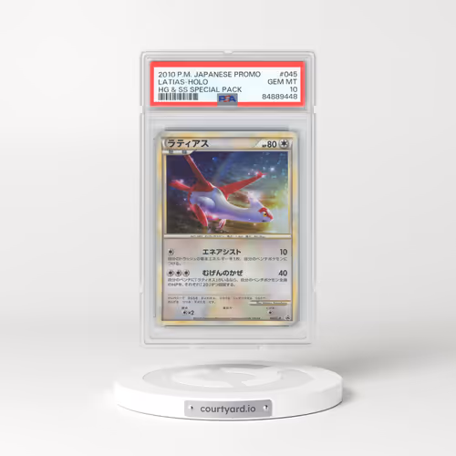 2010 Pokémon Promo #045 Latias - Holo HG & SS Special Pack (PSA 10 GEM MINT)
