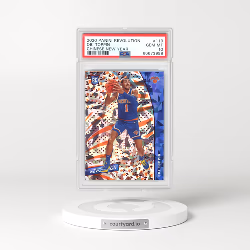 2020 Panini Revolution #110 Obi Toppin - Chinese New Year (PSA 10 GEM MINT)