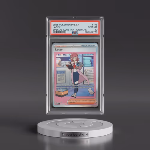 2025 Pokémon Pre EN-Prismatic Evolutions #175 Lacey - Special Illustration Rare (PSA 10 GEM MINT)
